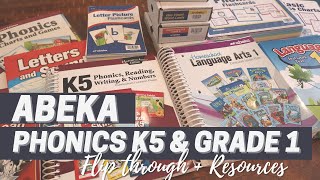 Abeka Phonics Homeschool Program II Abeka K5 & Abeka Grade 1 II Flipthrough and Resources