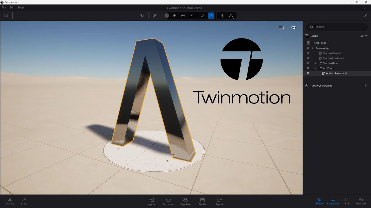 Twinmotion and Allplan - YouTube