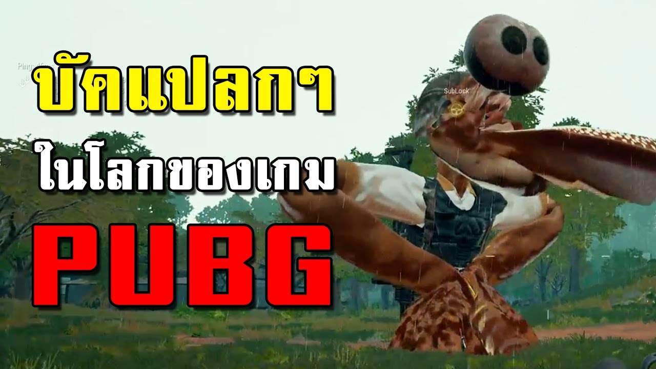 เกม บั ค  New Update  10 บัคสุดแปลก! ที่เหล่าสตรีมเมอร์บันทึกไว้ได้ในเกม PUBG | Moment WTF Ep.1