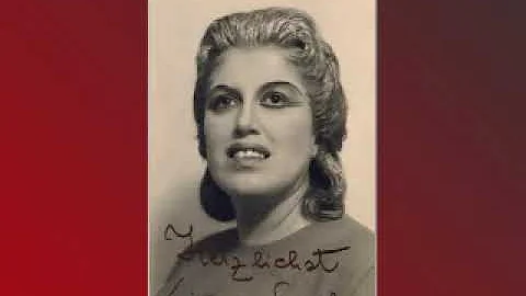 Liane Synek sings "Starke Scheite" from Gtterdmmer...