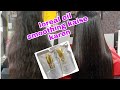 loreal oil smoothening complete tutorial