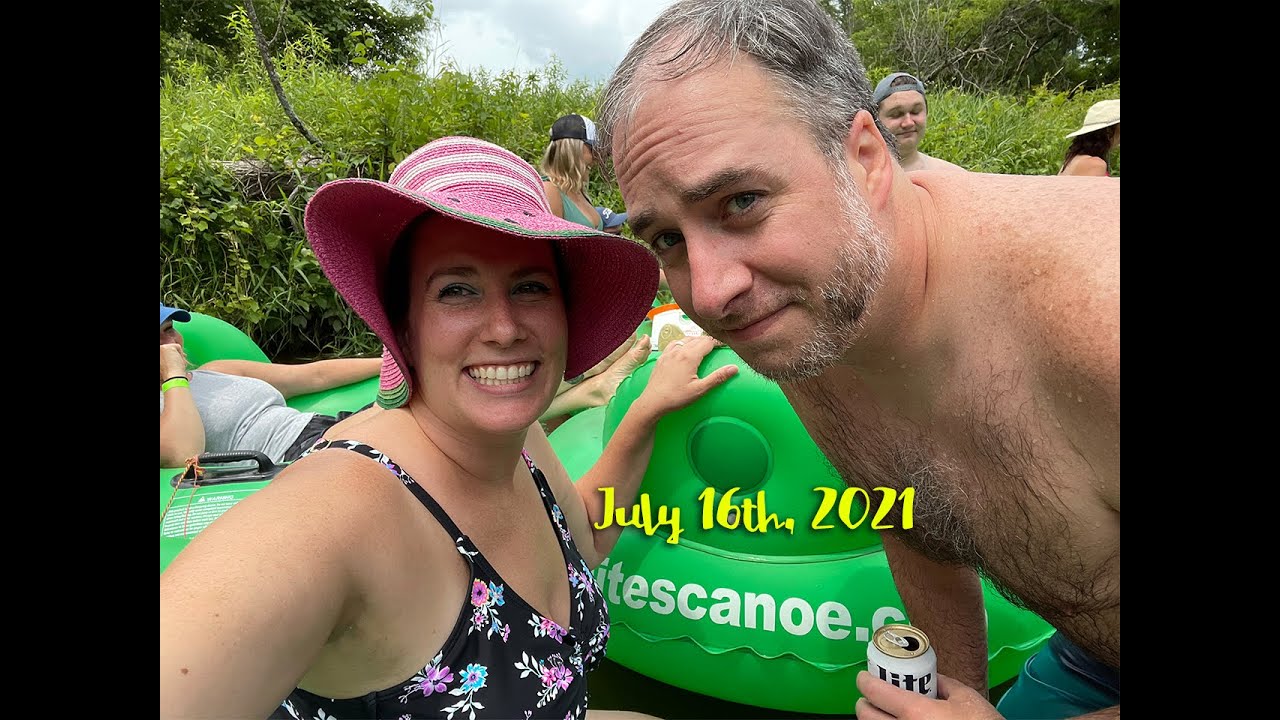 Back on the river - Madhatters Canoe Trip Tubing Day!