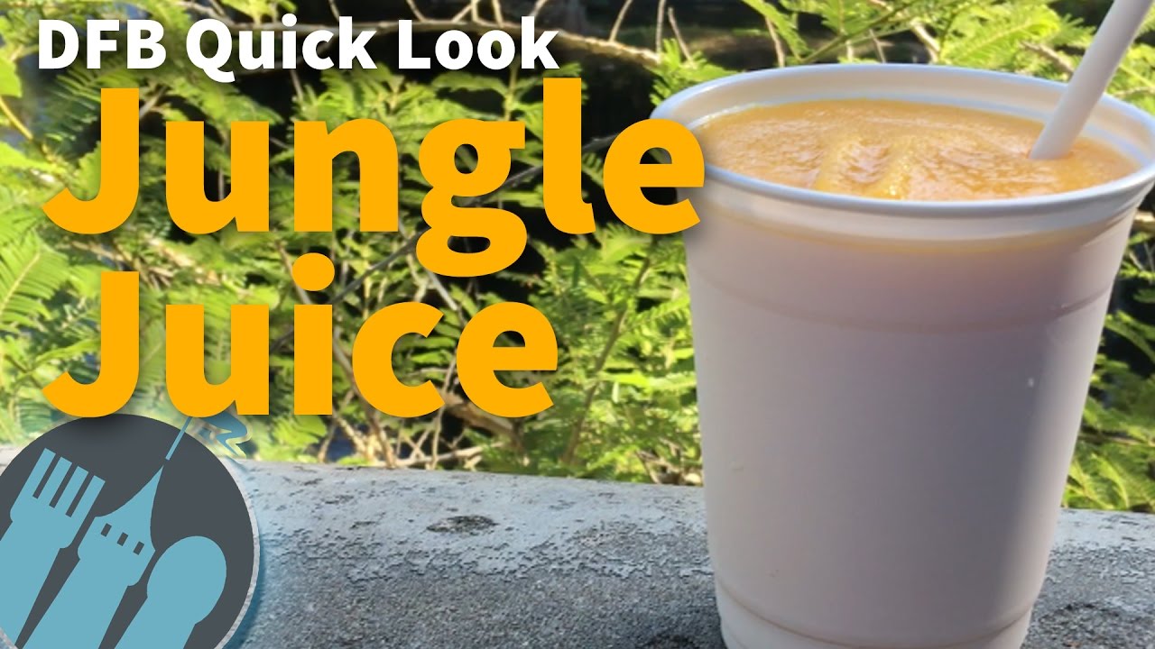 Review Jungle Juice Slush in Disney World's Animal Kingdom YouTube