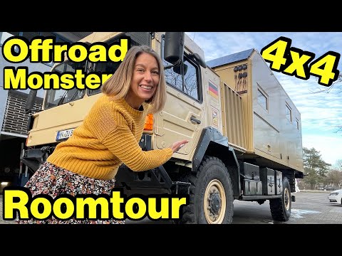 ULTIMATIVES 4x4 EXMO mit GEHEIMER HECKGARAGE | ROOMTOUR MAN HX60