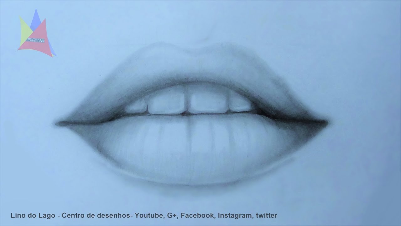 Como desenhar bocas - How to draw lips  Desenho de lábios, Desenhos boca,  Tutoriais de desenho de rostos