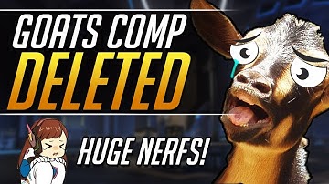 GOATS COMP and Brigitte OFFICIALLY DEAD! Overwatch Meta Analysis