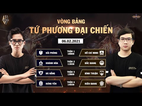 Top 1 tranh tài: Hải Phòng thắng áp đảo TP Hồ Chí Minh | Vòng bảng Tứ Phương Đại Chiến