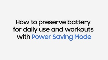 Galaxy Watch Ultra: How to use Power Saving Mode | Samsung