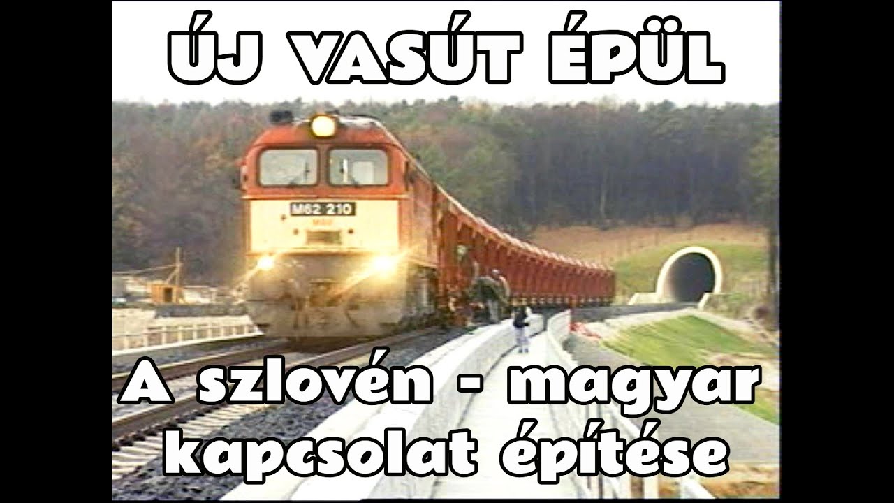 2000.12.18. Egy új kapcsolat. A szlovén - magyar vasútvonal építése Zalalövő - Bajánsenye között