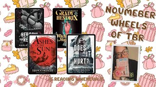 November 2025 Wheels of TBR || A Refresh & 10 Books??