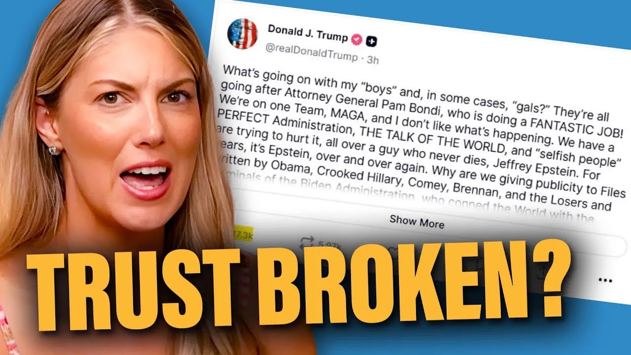 Trump's Strange Response to Epstein — What's REALLY Going On Here?