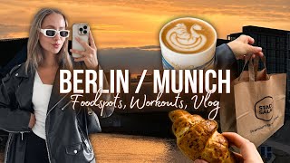 BERLIN & MUNICH VLOG - Foodspots, Workout Classes, Life // annrahel