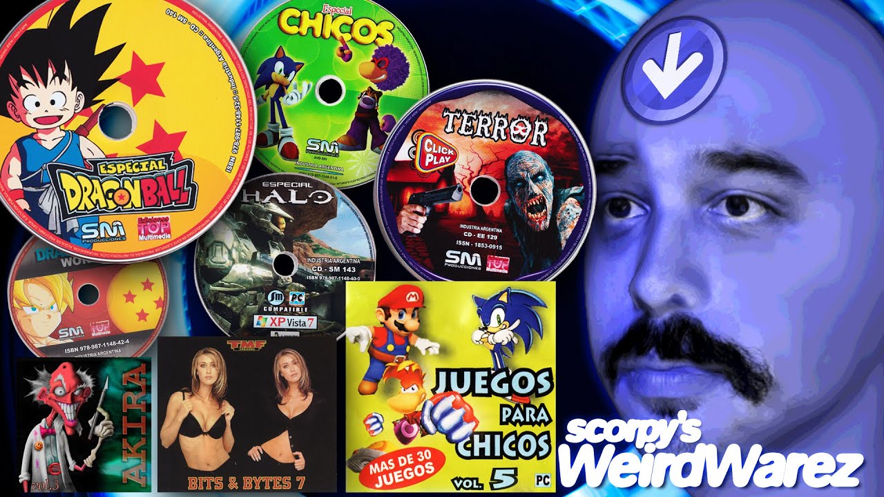 Dragonball Z, Mario, Sonic & Rayman Bootleg Games - SCORPY'S WEIRD WAREZ #3