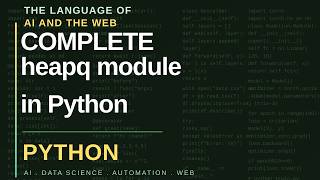 heapq module in Python