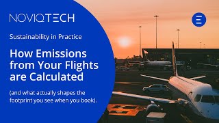 How Emissions From Your Flight Are Calculated