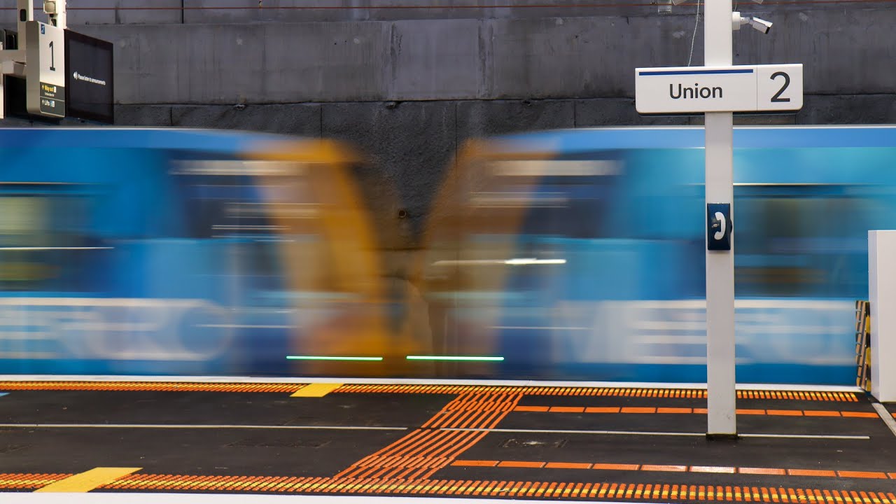 First Trains at Union Station YouTube