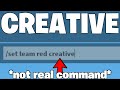 How to go in creative mode roblox bedwars