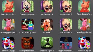Piggy Escape From,Granny Ice Scream,Ice Scream 3,Scary Piggy Chapter 2,Mr Meat,FNaF 2,Shadow Fight 2 screenshot 4