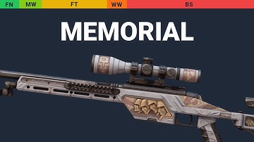 SSG 08 Memorial - Skin Float And Wear Preview