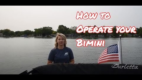 Barletta Bimini Operation Instructions