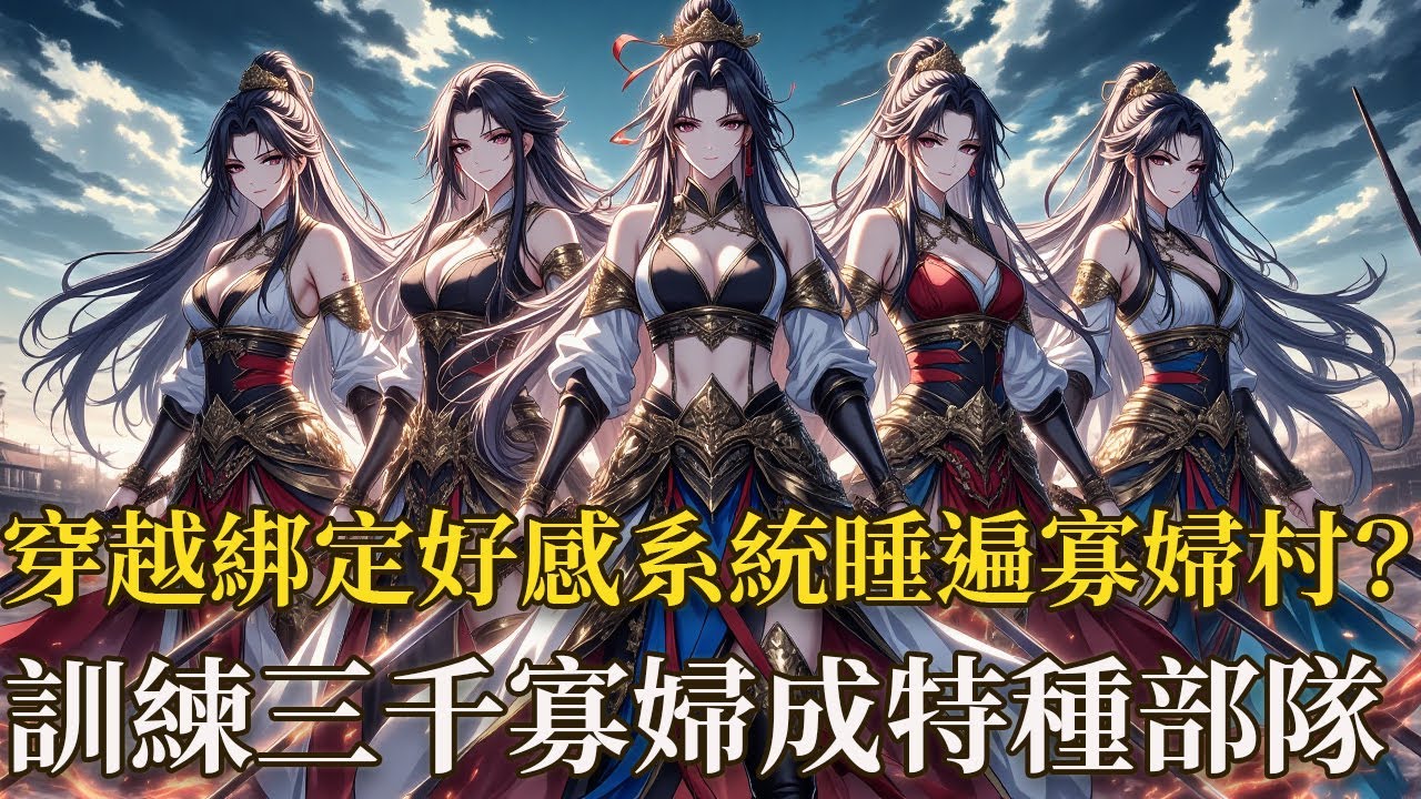 穿越秦末開局睡遍寡婦村？好感度拉滿直接領激光炮！別看他左擁右抱像紈絝，轉頭就訓練三千寡婦成特種部隊 ——火銃掃平匈奴王庭，丹藥堆出武道神話，對手笑他「色是刮骨刀」，結果他越寵妻越強，最後帶萬美踏碎穹蒼
