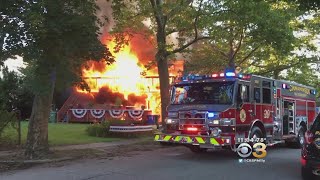 One Injured In Burlington County Fire