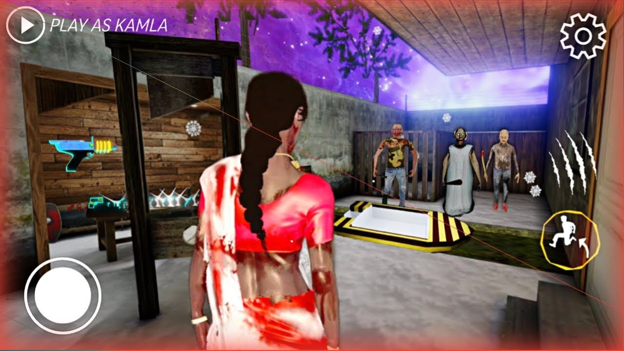 Kamla's Epic Adventure in Granny 2: Find the Hidden Weapon Room!