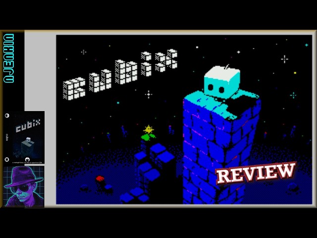 Cubix : Homebrew from 2025 - on the ZX Spectrum 128K !! with