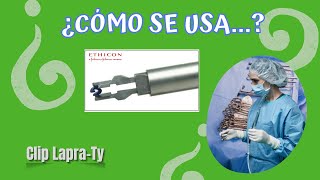 Pinza Para Clip De Sutura Lapra Ty Ethicon