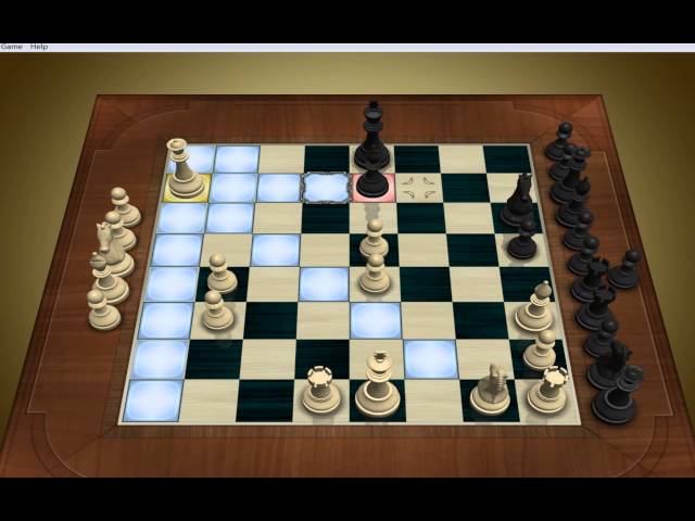 Já jogou de PRETAS contra o Chess Titans do Windows no nível