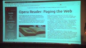 Hakon Wium Lie Lecture, Techfest 2012, IIT Bombay