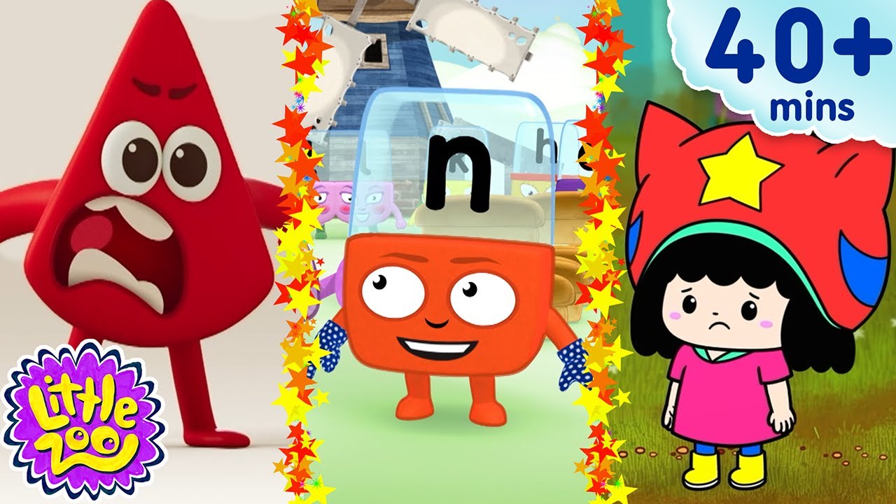 Expressing Emotions for Kids 😀😔 | Learning Cartoons and Videos