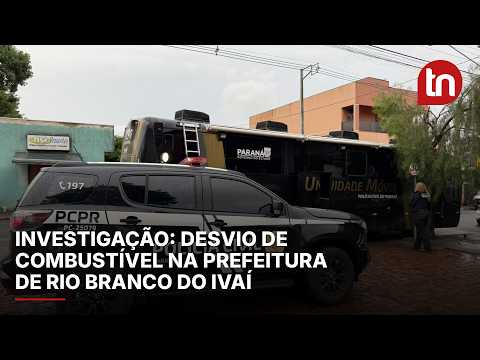 Polícia Civil investiga esquema de desvio de combustível na Prefeitura de Rio Branco do Ivaí