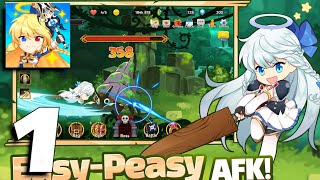 Raising Archangel: AFK Angel Adventure - Gameplay Part 1 (Android, iOS) screenshot 2