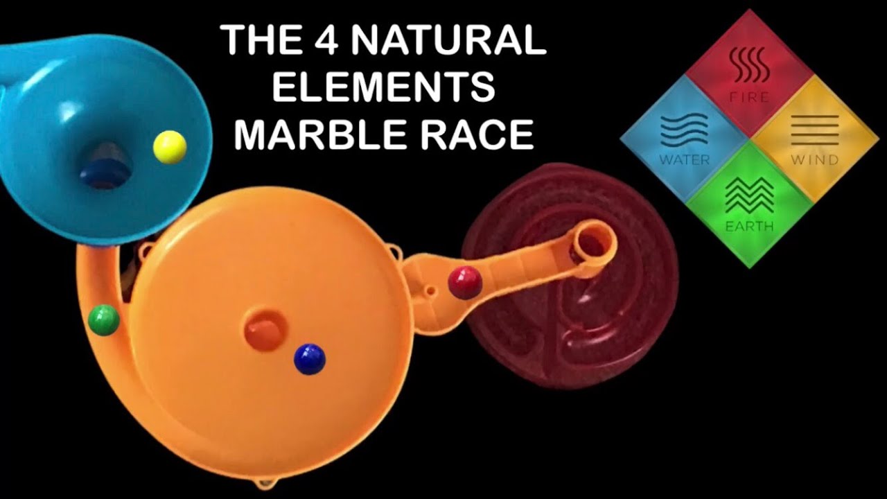 The 4 Natural Elements Marble Race(Elimination Style)