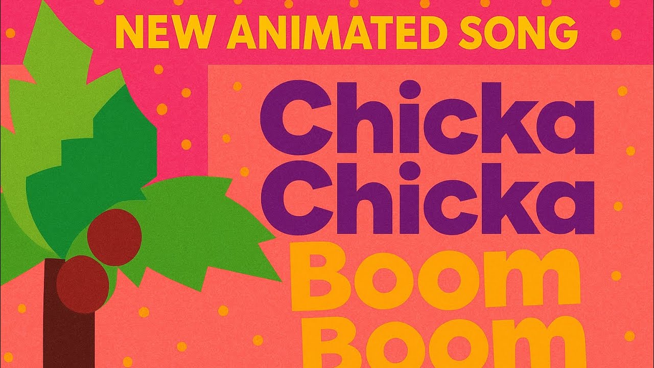 Chicka Chicka Boom Boom | Animated Song Book for Kids – Alphabet Learning Fun