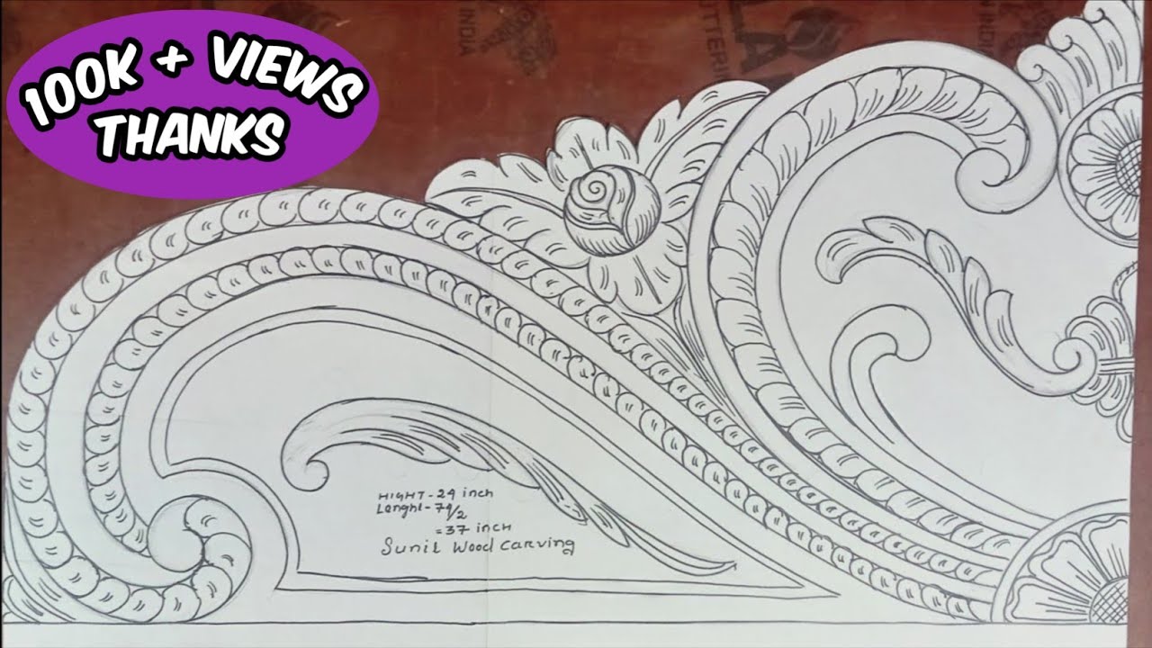 Wood Carving Bed Design Art //Bed// Simple Design Bed Art//Narmal