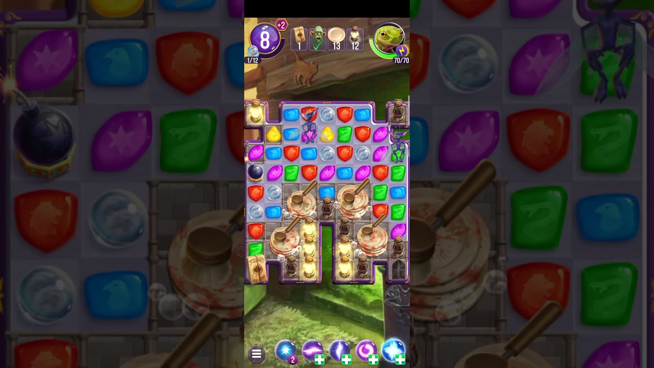 Harry Potter: Puzzles & Spells level 839 no boosters