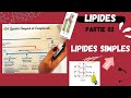 3 les lipides partie 02  les lipides simples triglycerides    lipids