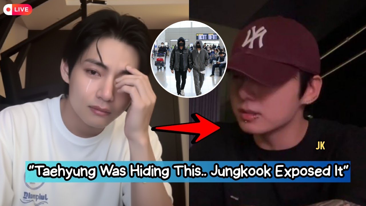 TAEHYUNG Held Back His Tears… But Jungkook’s One Sentence Broke Him