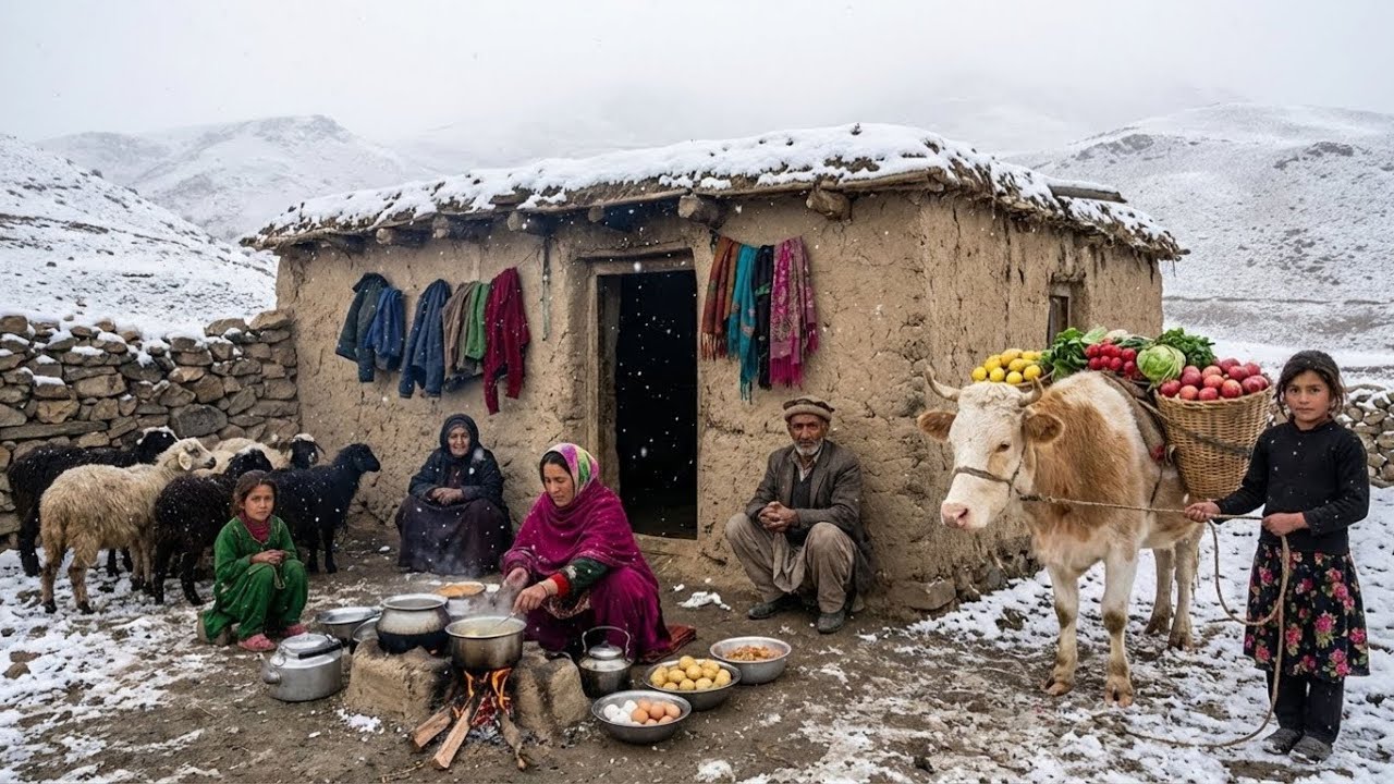 Snow, Fire, and Food ❄️ Life in Afghanistan’s Coldest Mountains