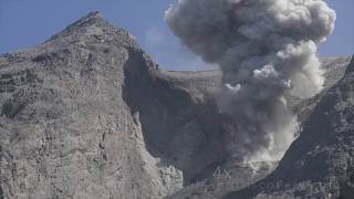 Collection of strombolian eruptions at Batu Tara volcano (Flores Sea, Indonesia)