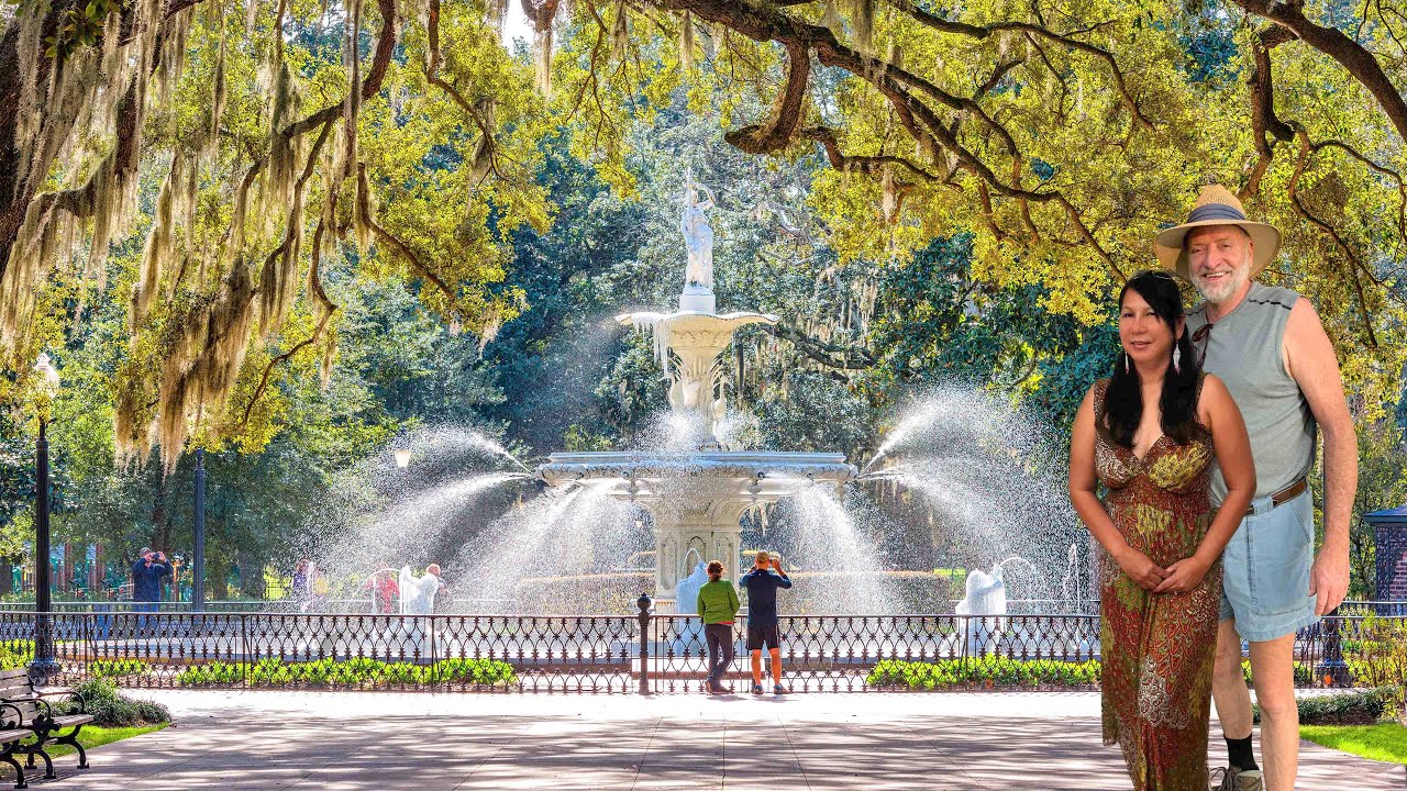 🌇 Unveiling Savannah's Charm RV Adventures at Sunset with