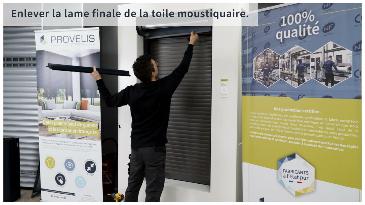 TUTO : CHANGEMENT MOUSTIQUAIRE VOLET RENO