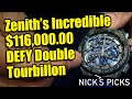 Talking about the Zenith Chronomaster Sport and the DEFY Double Tourbillon