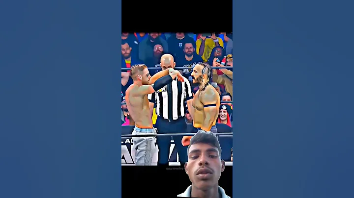 Orange 👿😈Cassidy Attitude Aura React Roman Reigns #shorts 😈💥#cassidy #orangecassidy #aewshorts #aew