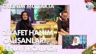 Ziyafet Hanım Program Çalışanlarını Fena Fırçaladı