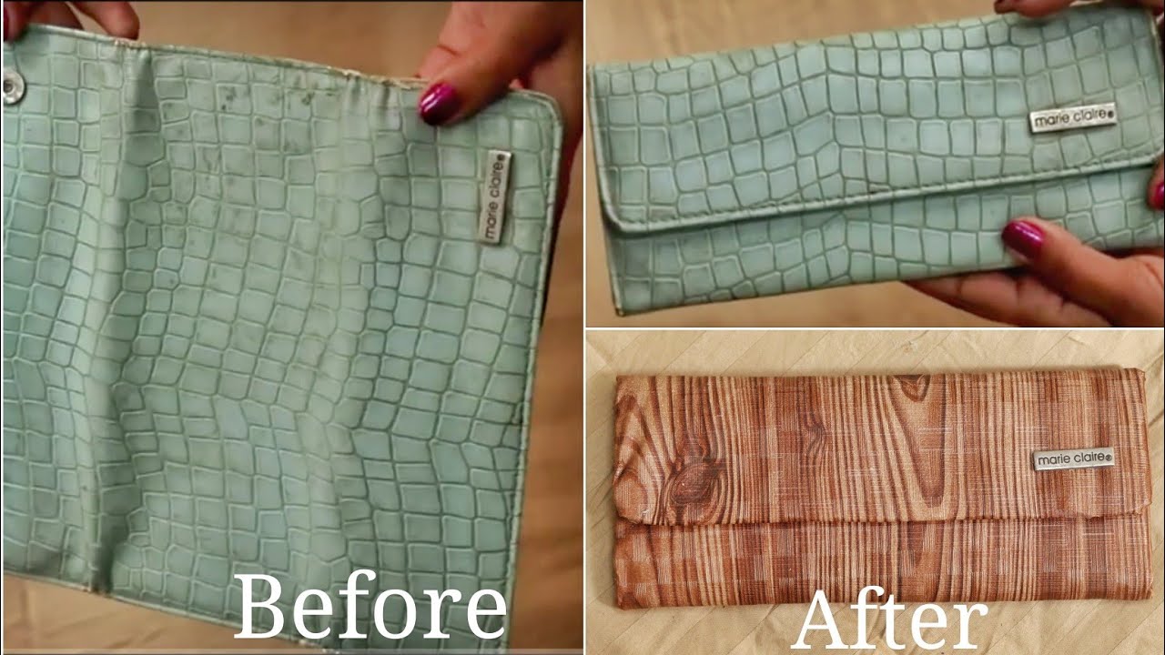How to Reuse Old Handbags/Purse and Wallets | Old Clutch Repurpose Idea -  YouTube | Purses cheap, Purses and bags, Diy wallet
