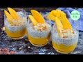 Recette de pouding au chia  la mangue et  la noix de coco