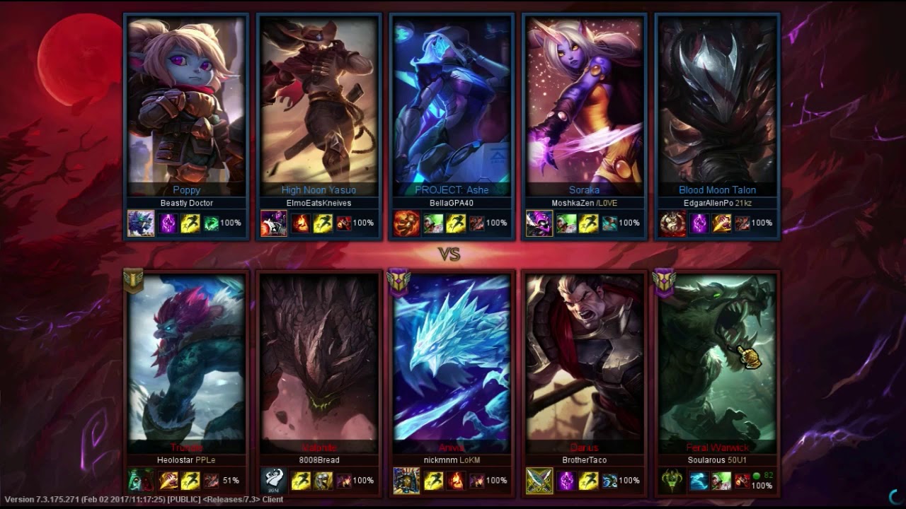 League of Legends - Warwick ADC Gameplay!